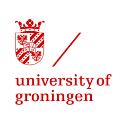University of Groningen red and white logo